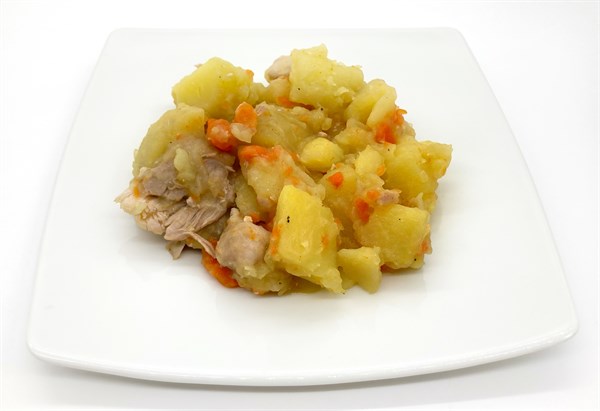 Картофель тушеный с курицей 180гр 1761