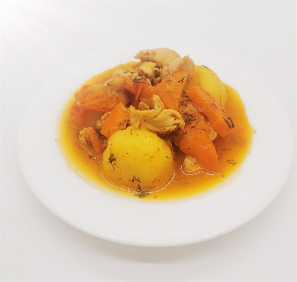 Думляма по-узбекски с мясом птицы 125 гр 2360 - фото 5971