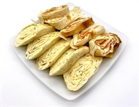 Закусочные рулетики из лаваша, 200 гр (на 4 персоны) 2179